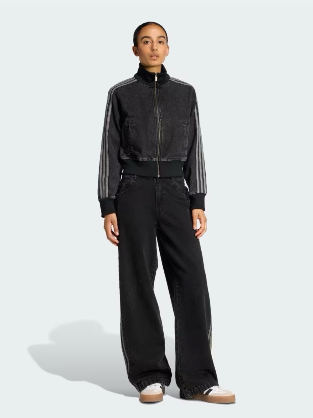 Adidas Women's Black FIREBIRD Track Jacket nwt size XLarge - Picture 3 of 14